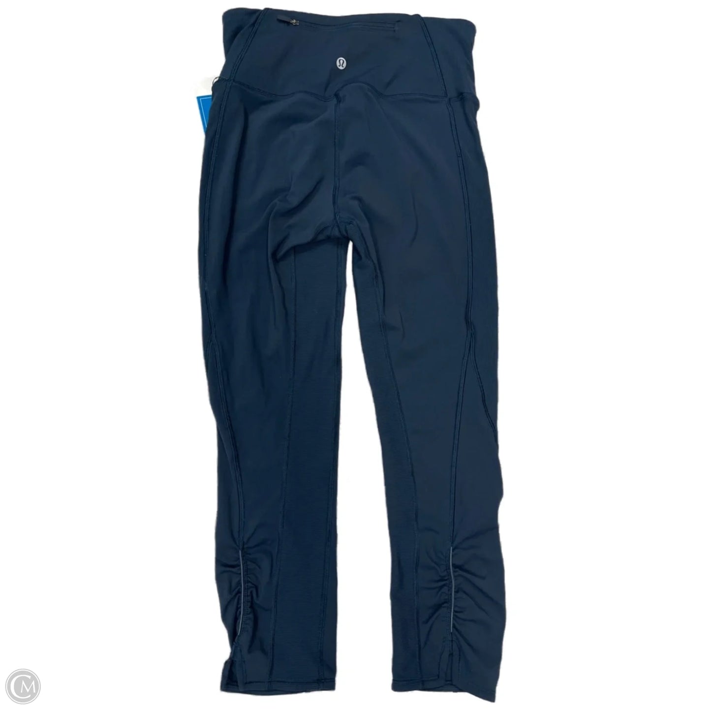 Athletic Capris By Lululemon In Navy, Size: 6