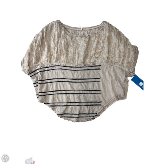 Top Short Sleeve By Free People In Pink, Size: S