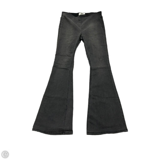 Jeans Flared By Free People In Black, Size: 6