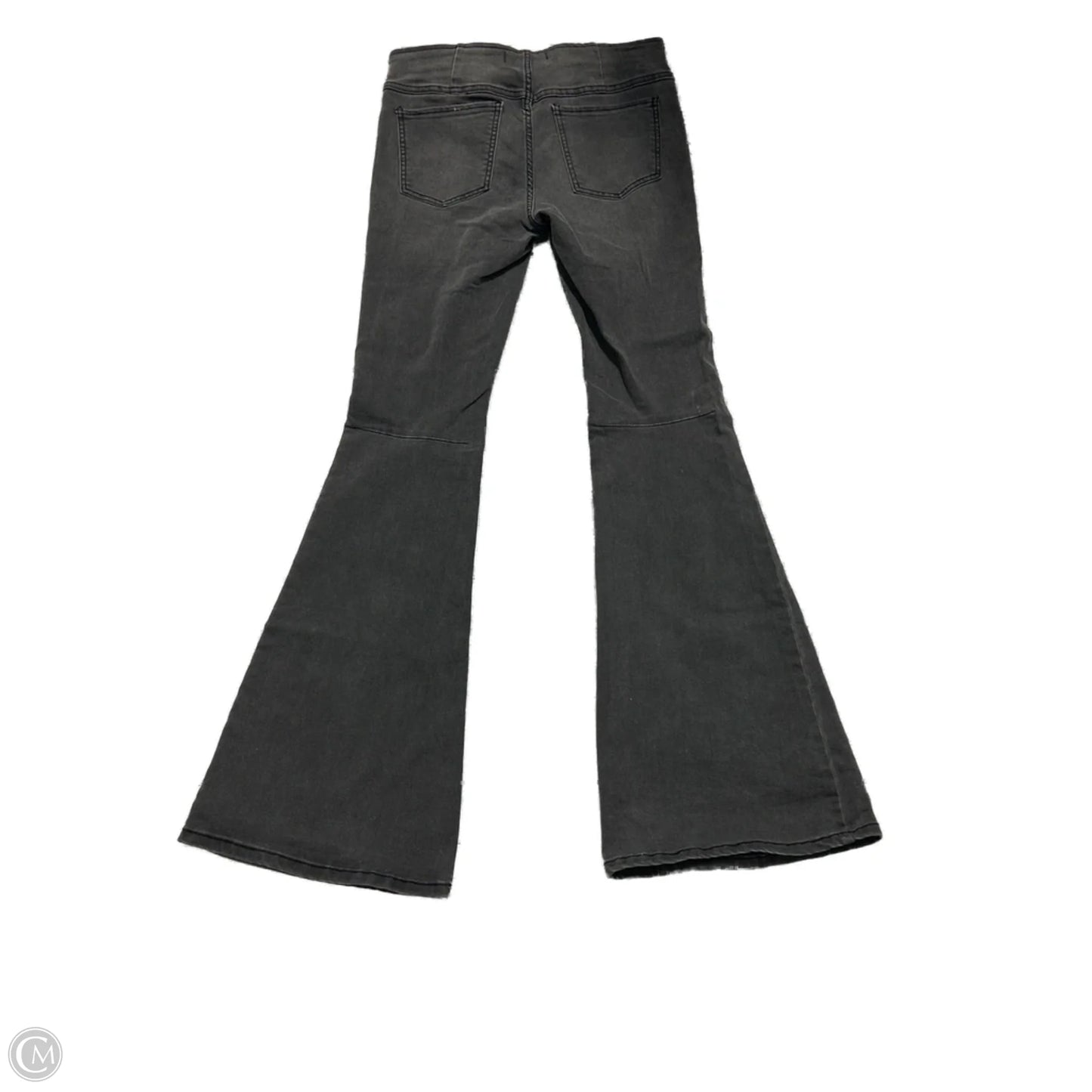 Jeans Flared By Free People In Black, Size: 6