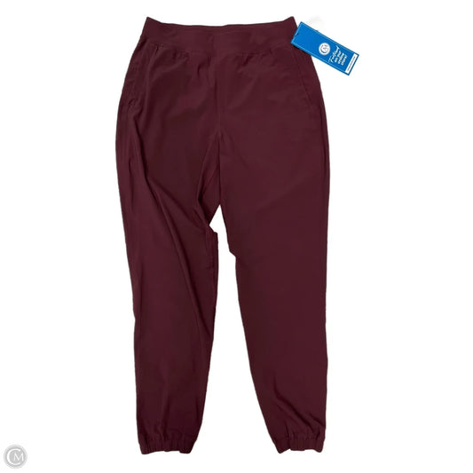 Athletic Pants By Lululemon In Maroon, Size: 6