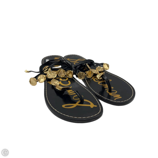 Sandals Flats By Sam Edelman In Black, Size: 8.5