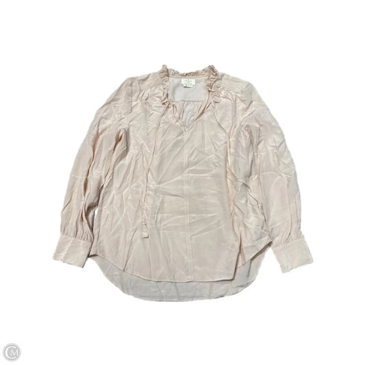 Top Long Sleeve Designer By Kate Spade In Pink, Size: M