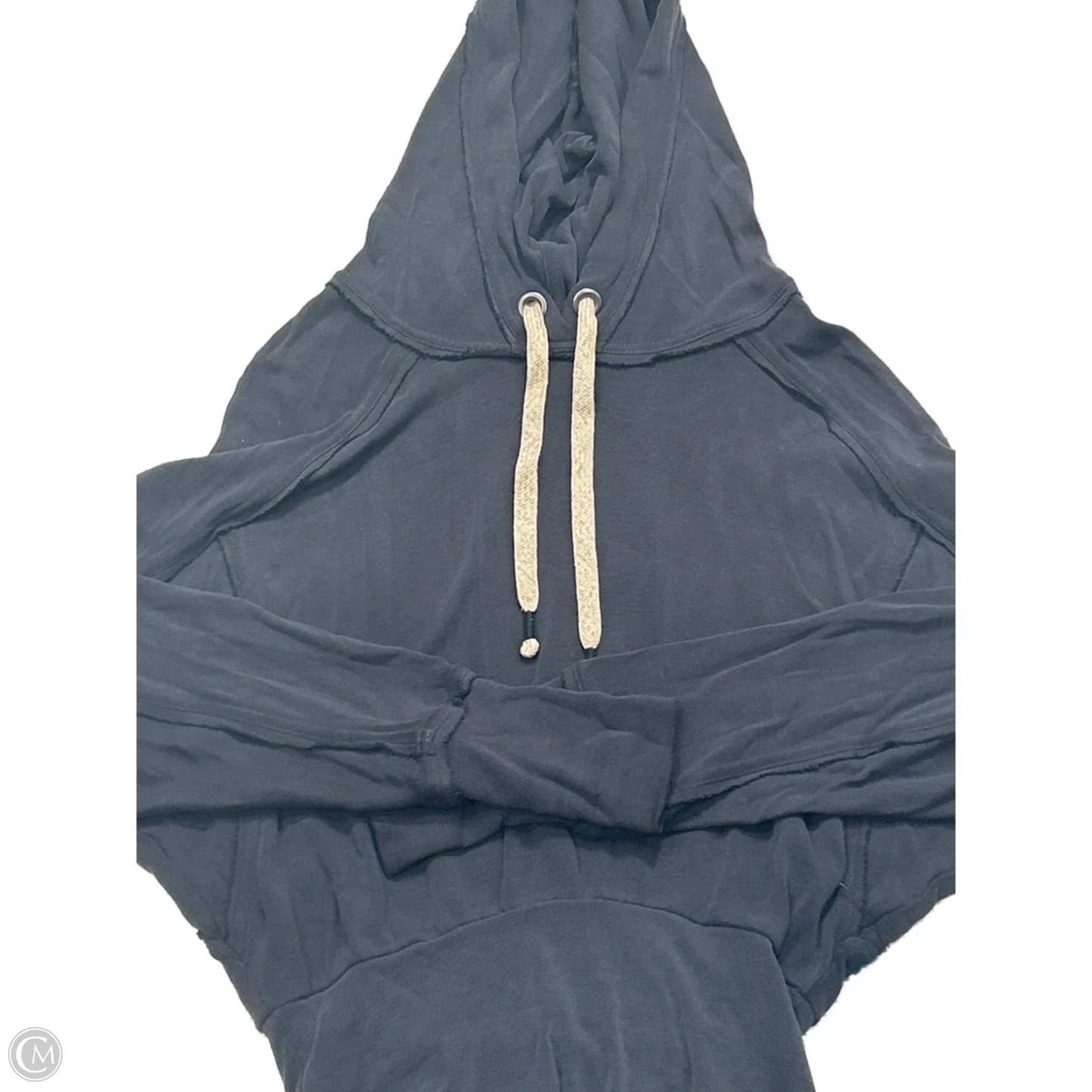 Athletic Sweatshirt Hoodie By Free People In Black, Size: Xs