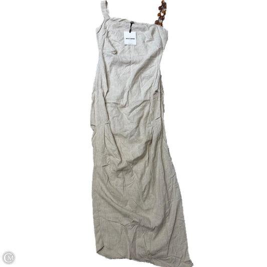 New! Dress Casual Maxi By Nocturne In Beige, Size: M
