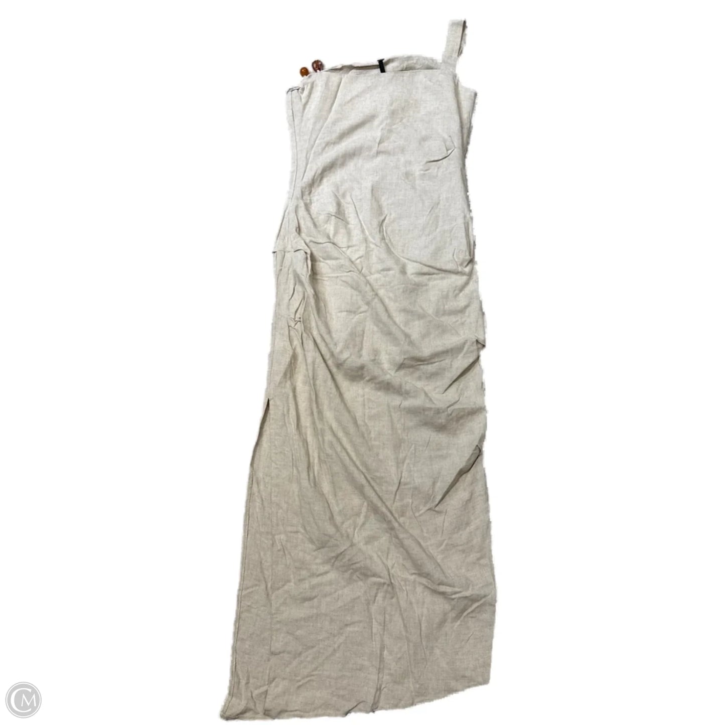 New! Dress Casual Maxi By Nocturne In Beige, Size: M