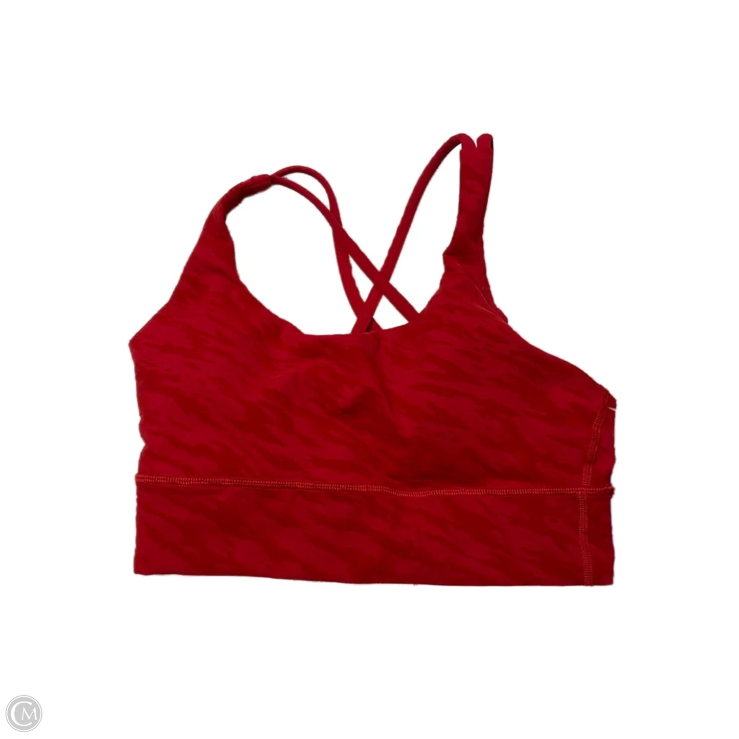 Athletic Bra By Lululemon In Red, Size: 6