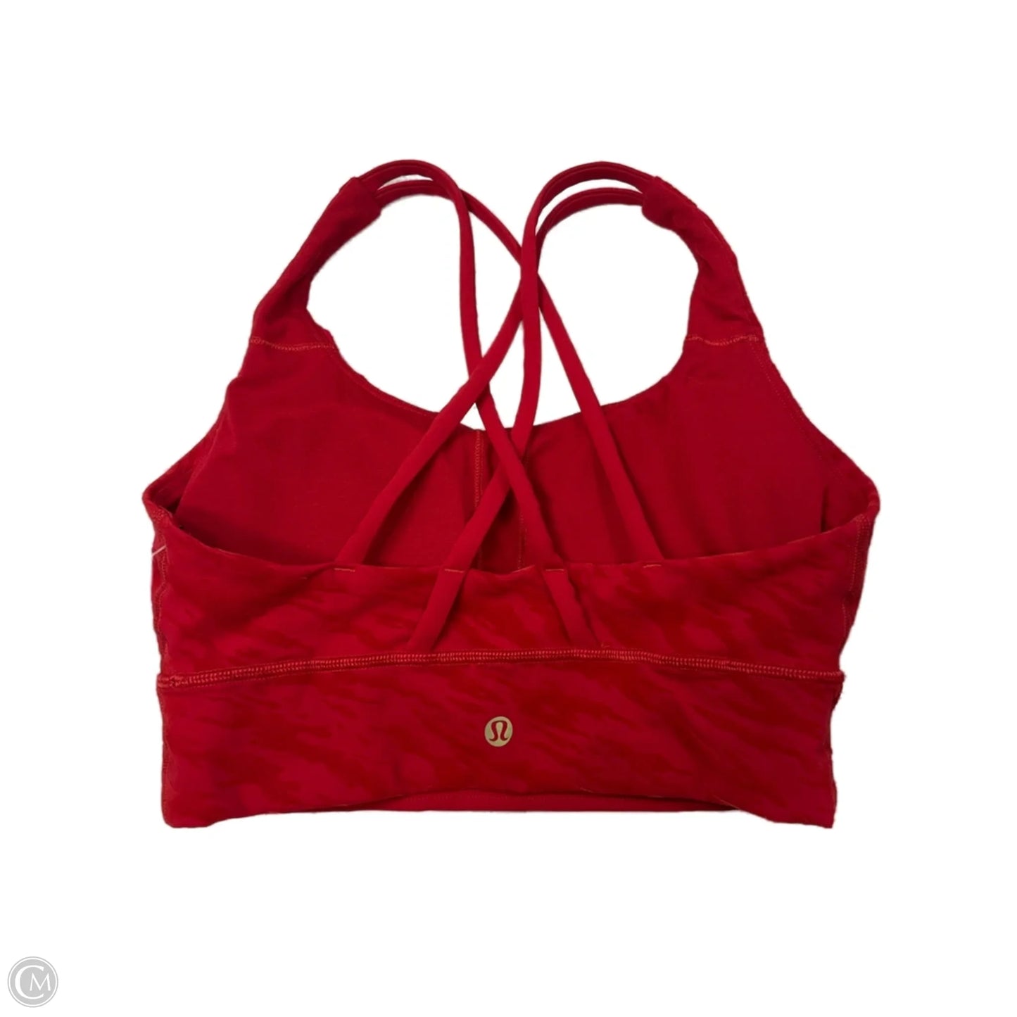 Athletic Bra By Lululemon In Red, Size: 6