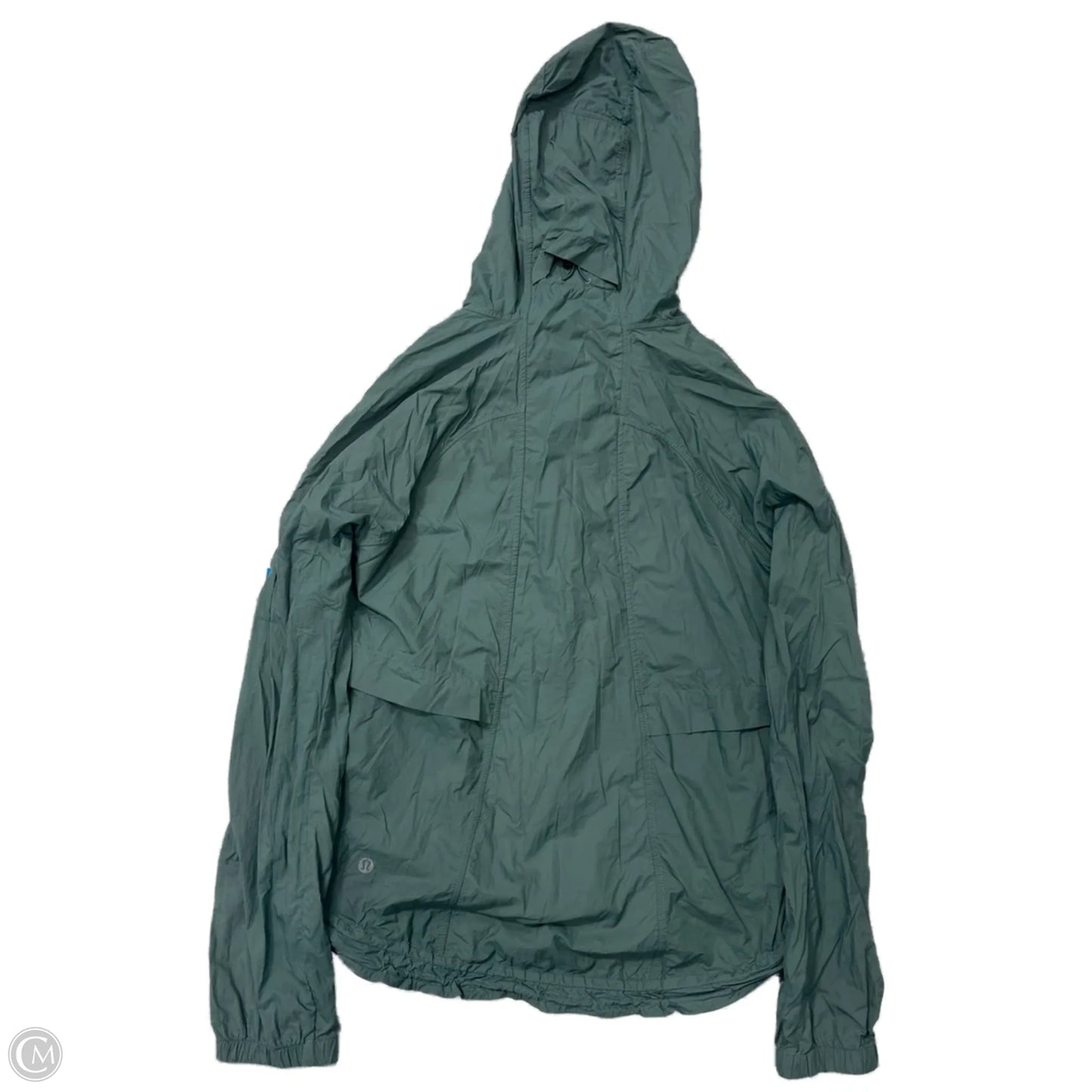 Athletic Jacket By Lululemon In Green, Size: Xs