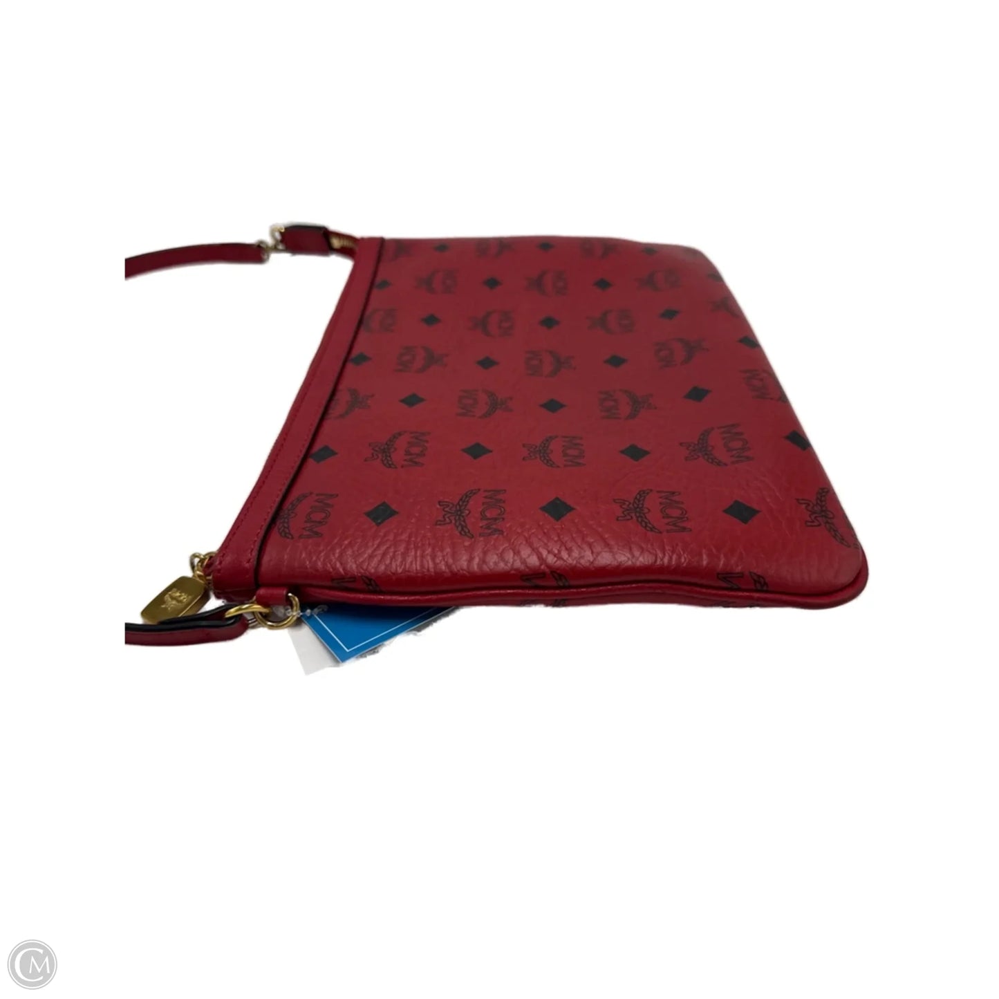 MCM Visetos Pouchette Luxury Wristlet / Clutch / Handbag