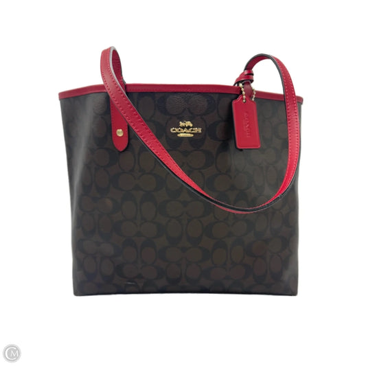Handbag Designer Tote By Coach