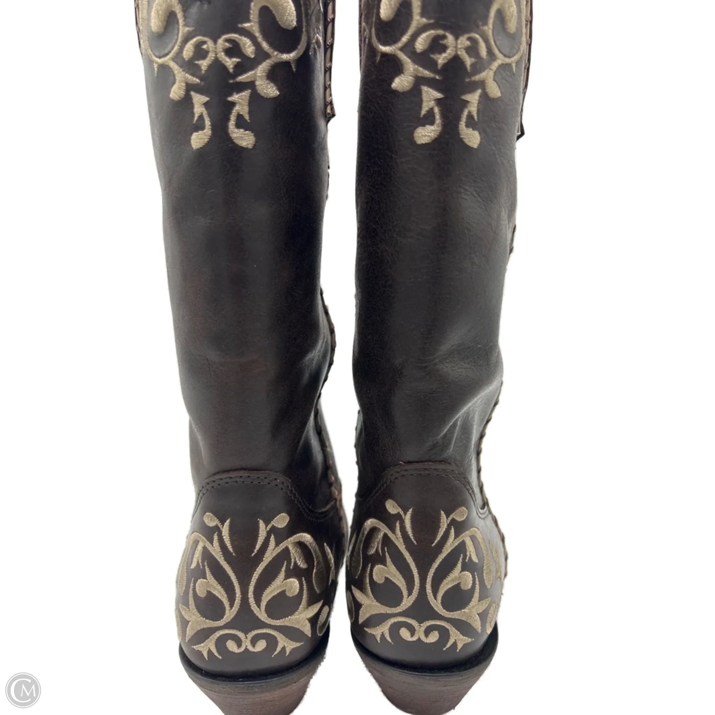 New! Boots Mid-calf Heels By Durango In Brown, Size: 9.5