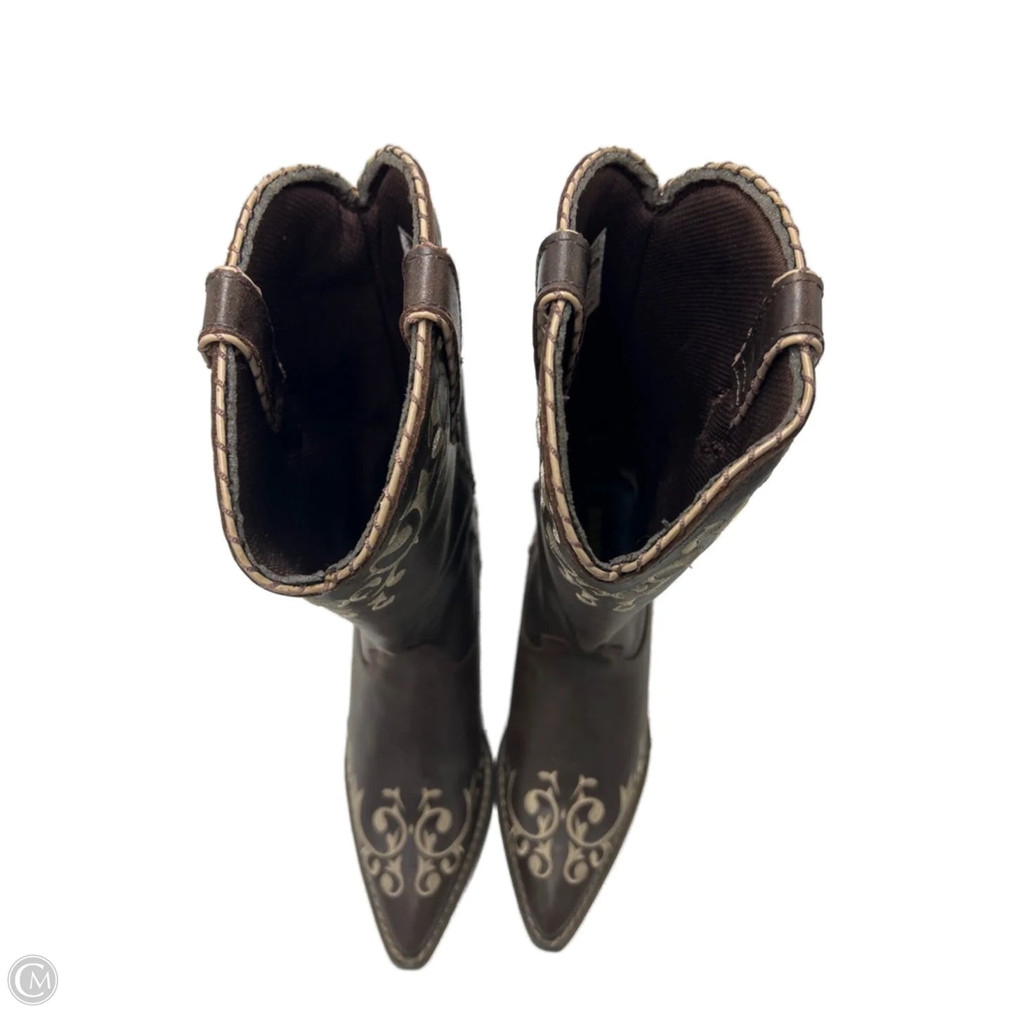 New! Boots Mid-calf Heels By Durango In Brown, Size: 9.5