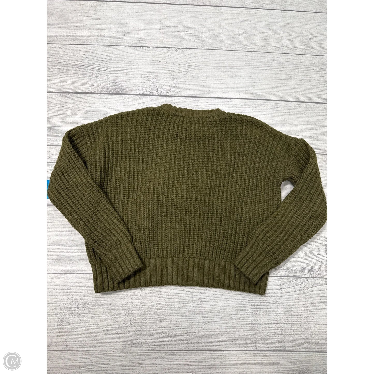 Sweater By Madewell In Green, Size: Xs