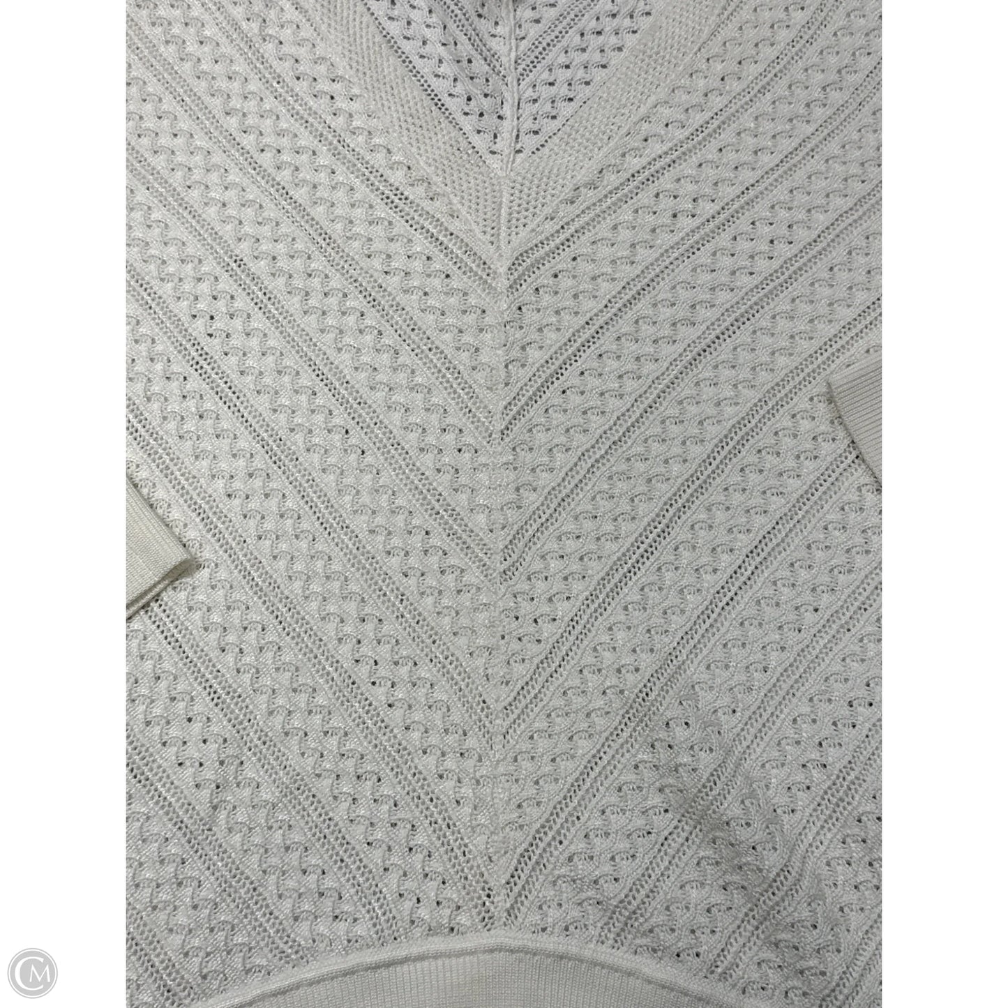 Top 3/4 Sleeve By White House Black Market In White, Size: M