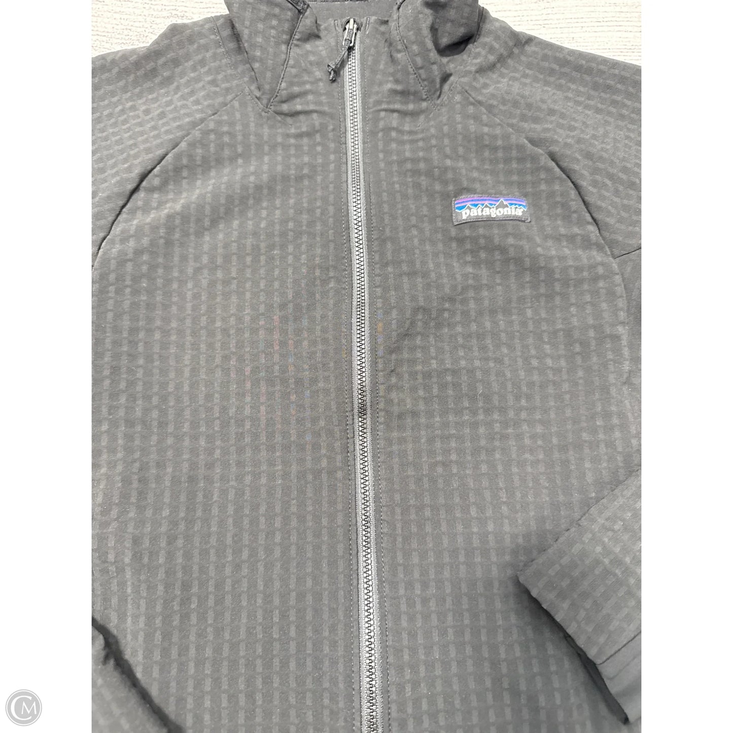 Athletic Jacket By Patagonia In Black, Size: M