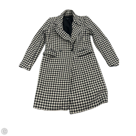 Coat By Ann Taylor In Black & White, Size: Xs