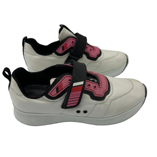 Prada Nylon Low-Top Luxury Sneakers In Size: 8.5