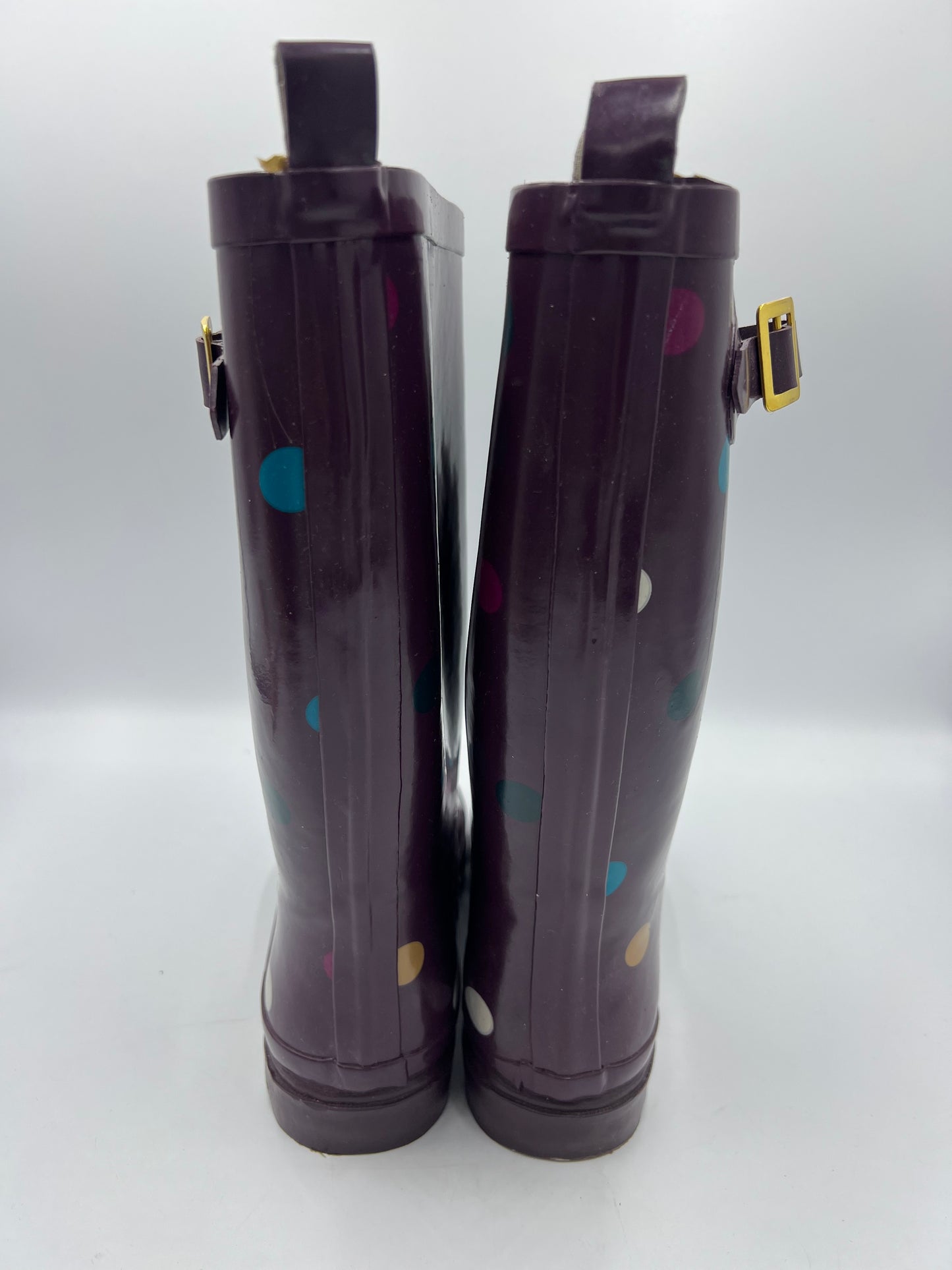 Rain Boots In Purple, Size: 8