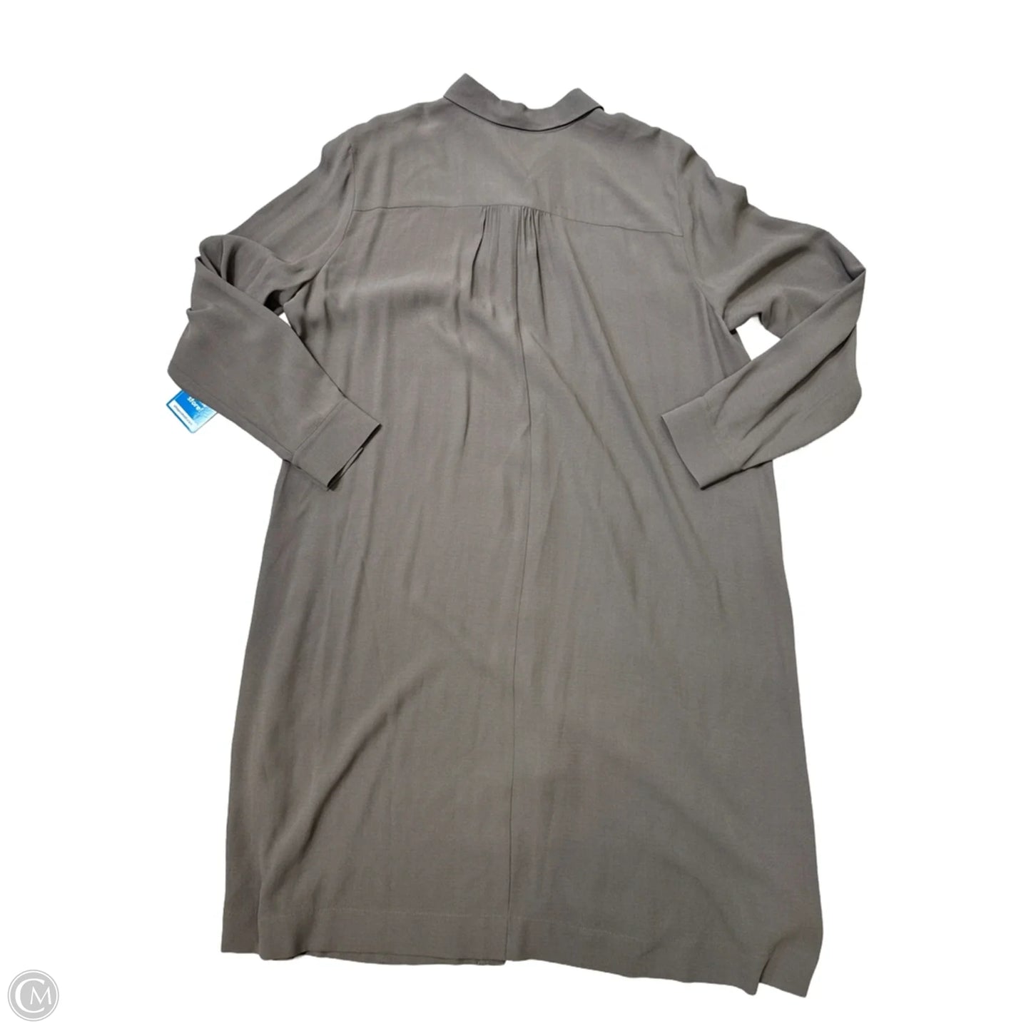 Dress Casual Short By Eileen Fisher In Grey, Size: L