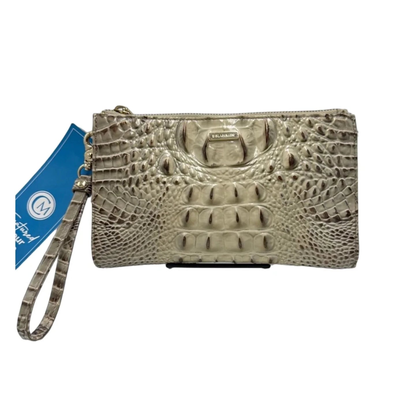 Wristlet Designer By Brahmin, Size: Large