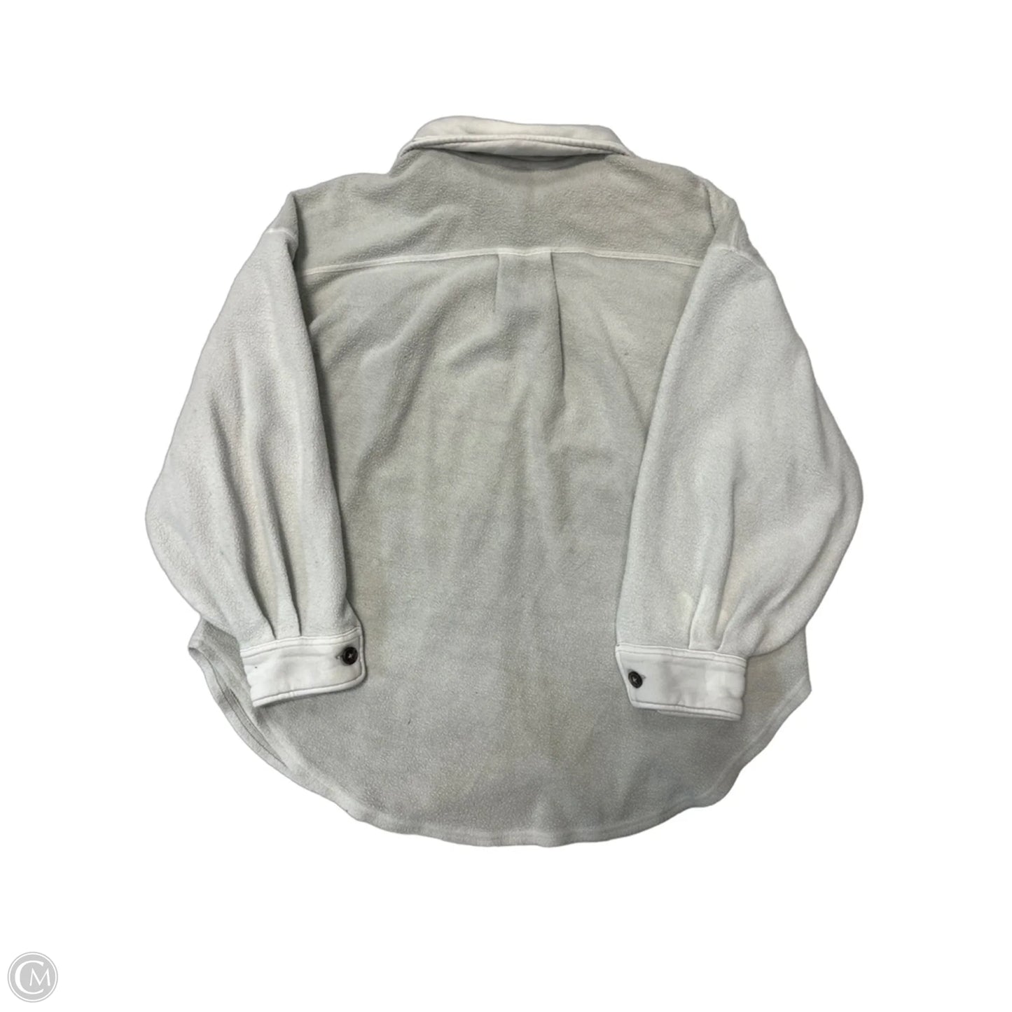 Jacket Fleece By Free People In Grey, Size: M