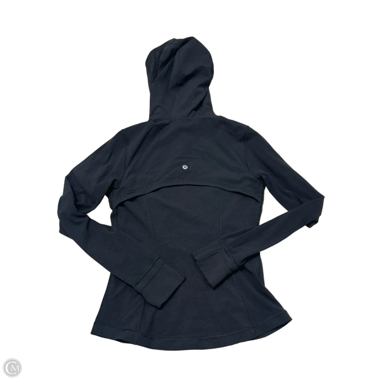 Athletic Jacket By Lululemon In Black, Size: S