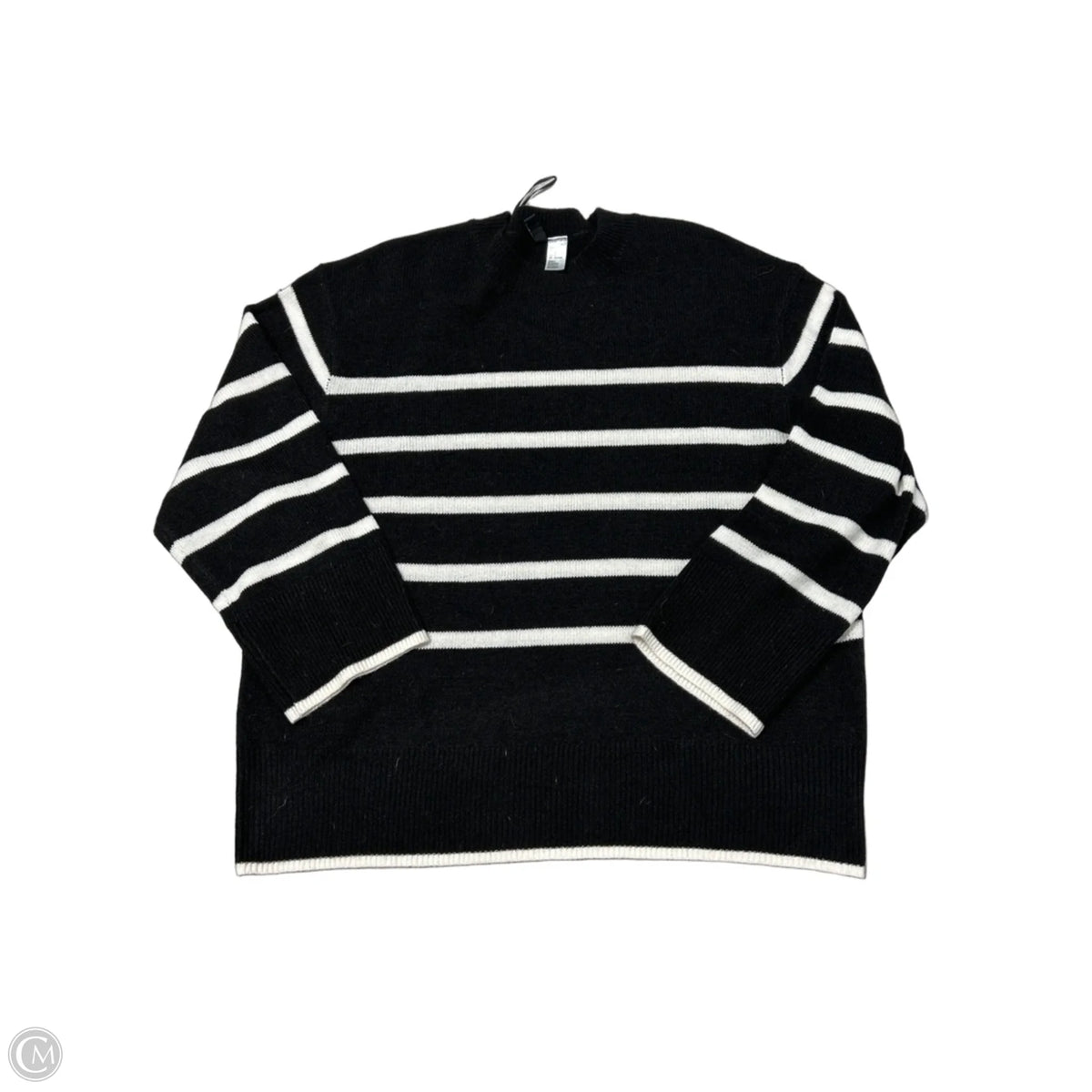 Sweater By Divided In Striped Pattern, Size: L