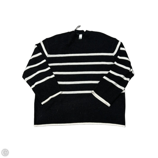 Sweater By Divided In Striped Pattern, Size: L