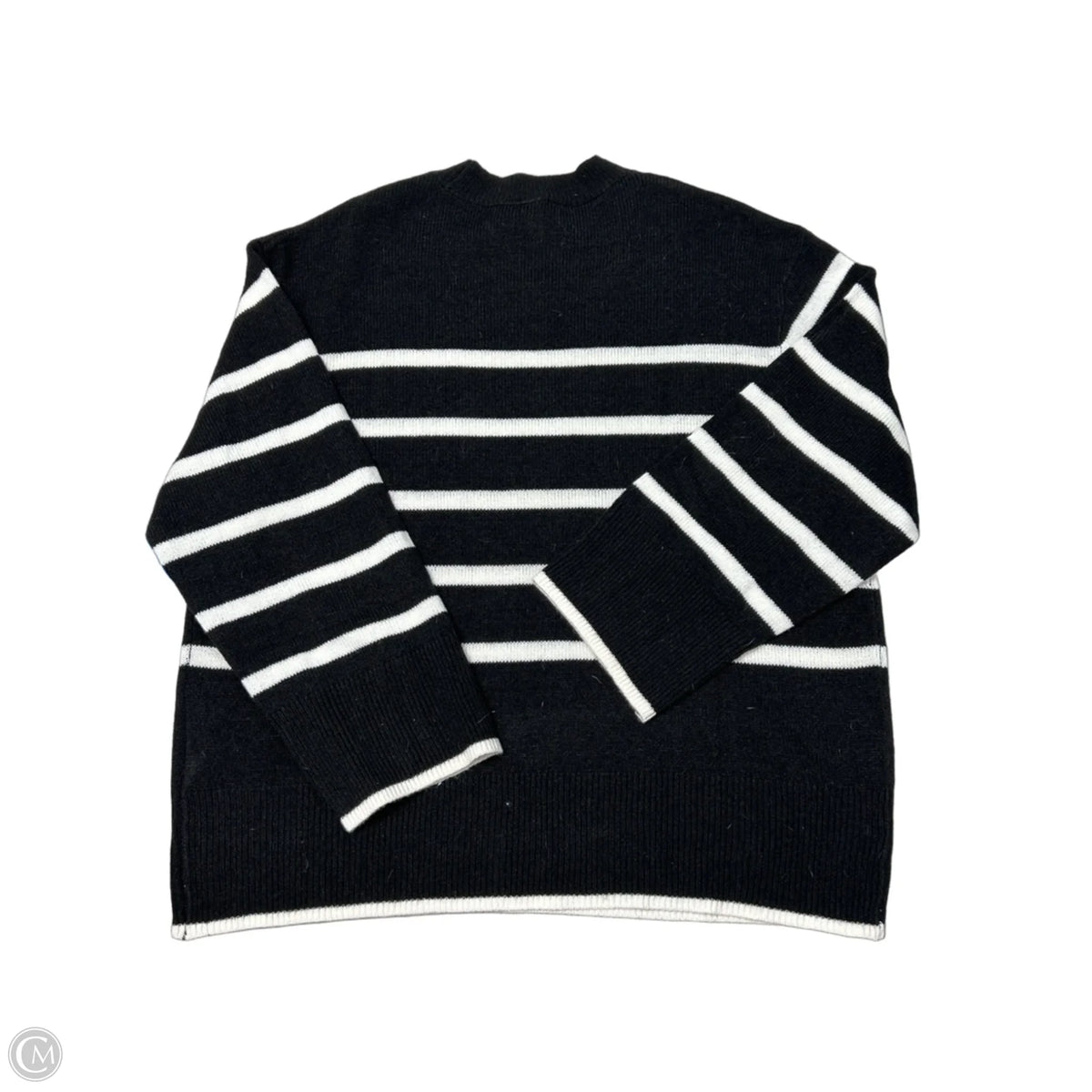 Sweater By Divided In Striped Pattern, Size: L