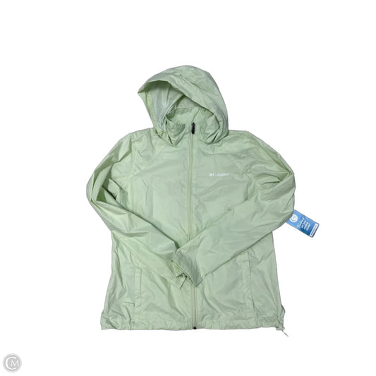 Athletic Jacket By Columbia In Green, Size: L
