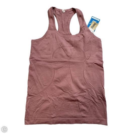 Athletic Tank Top By Lululemon In Pink, Size: M