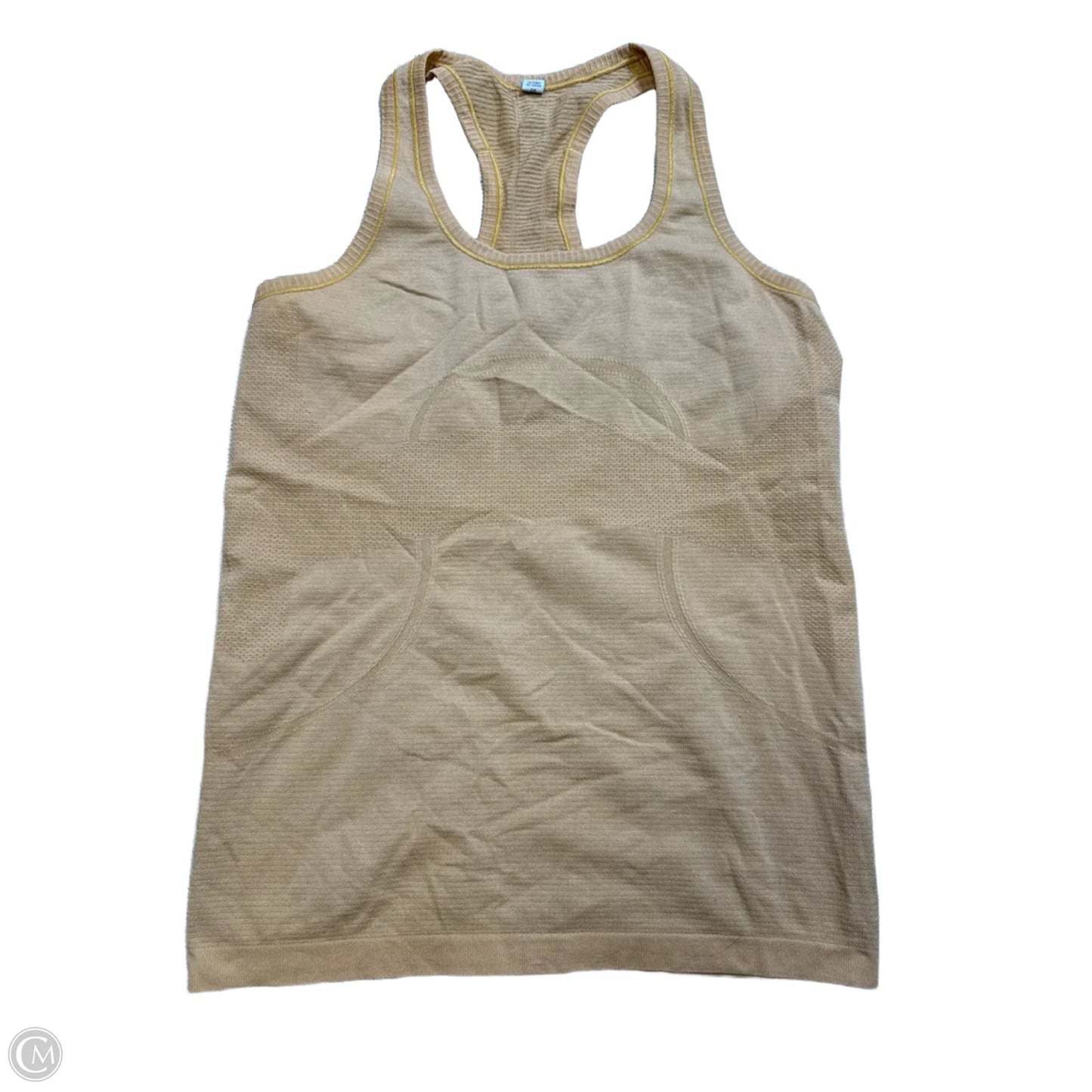 Athletic Tank Top By Lululemon In Orange, Size: M