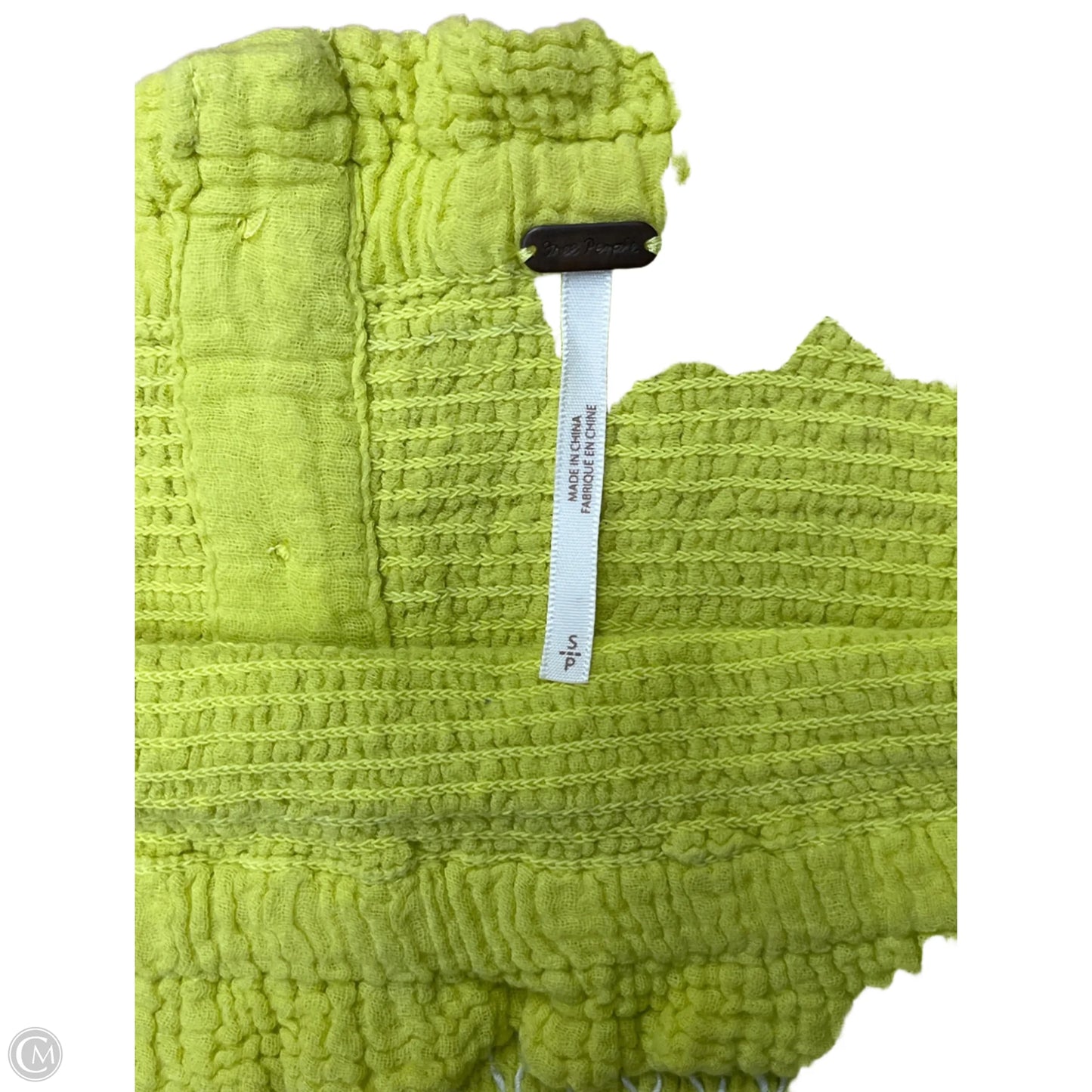 Top Sleeveless By Free People In Green, Size: S