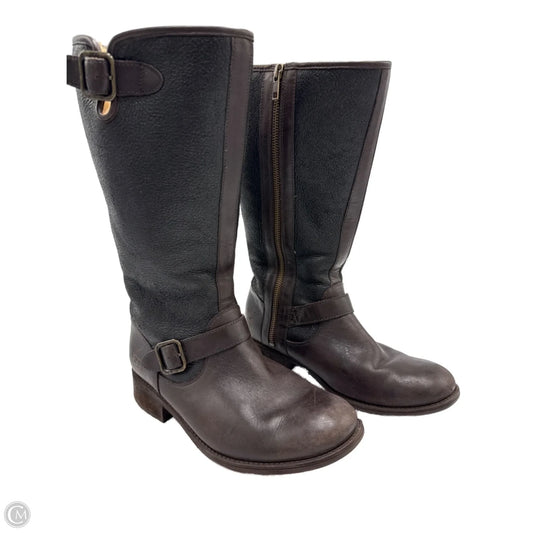 Boots Designer By UGG In Brown, Size: 9