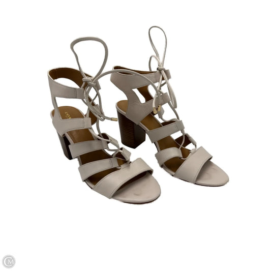 Shoes / Sandals Heels Designer By Coach In White, Size: 10