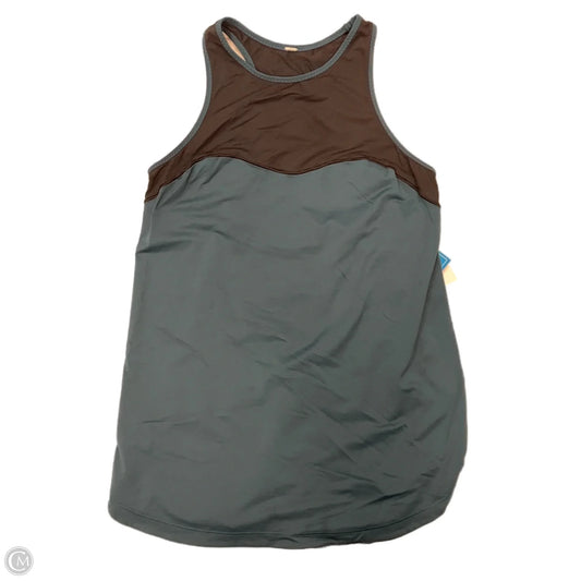 Athletic Tank Top By Lululemon In Teal, Size: S