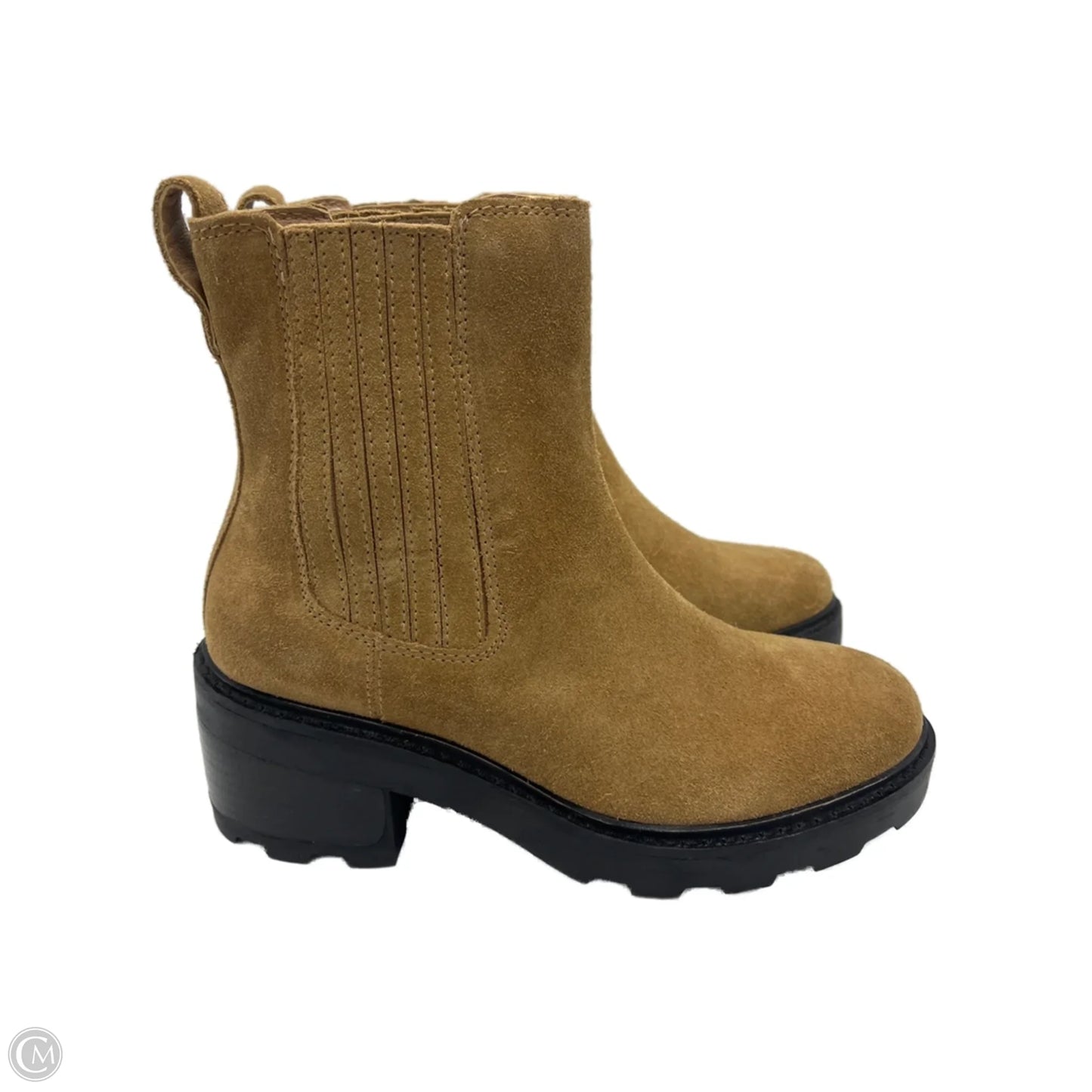 Boots Ankle Flats By Madewell In Brown, Size: 7