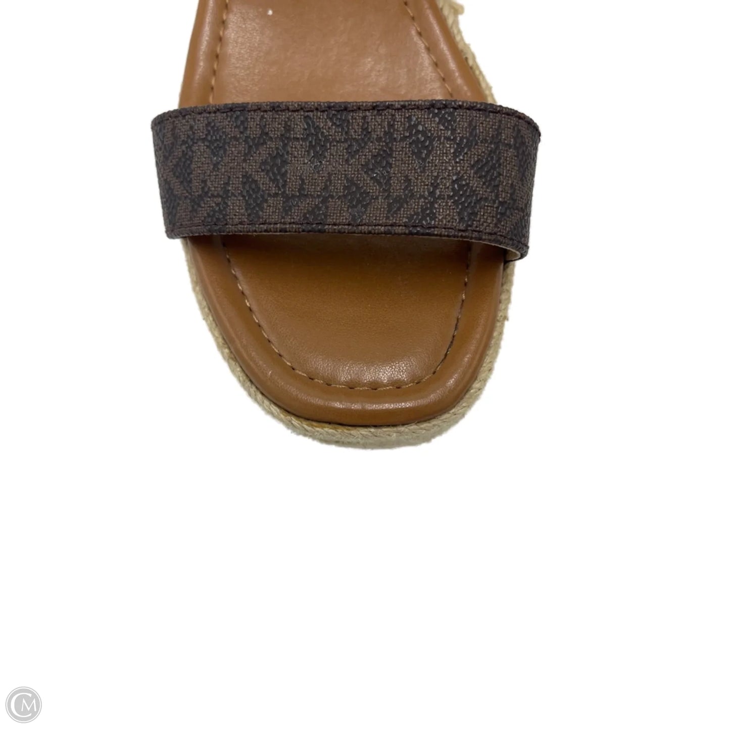 Shoes Heels Block By Michael Kors In Brown, Size: 7.5