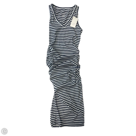 Dress Casual Midi By A New Day In Striped Pattern, Size: S