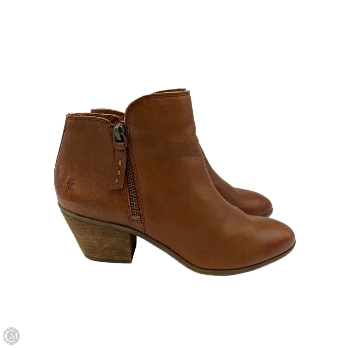 Boots Designer By Frye In Brown, Size: 8.5