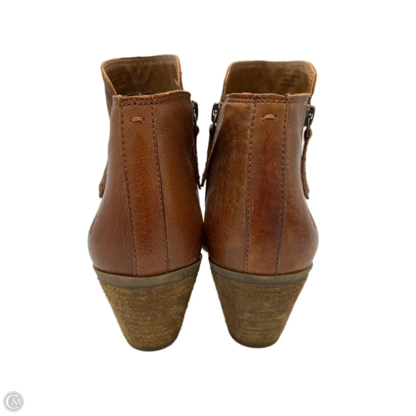 Boots Designer By Frye In Brown, Size: 8.5