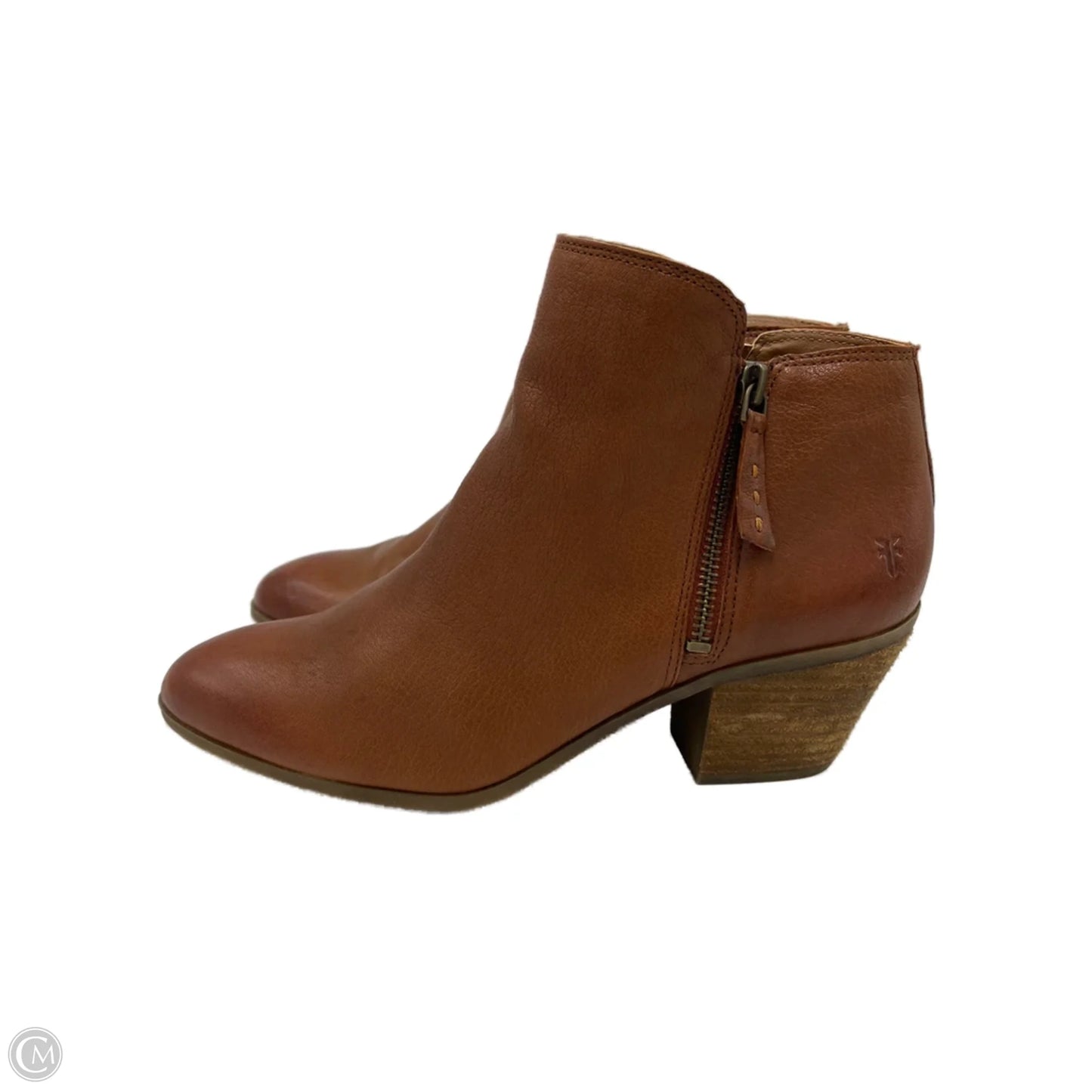 Boots Designer By Frye In Brown, Size: 8.5