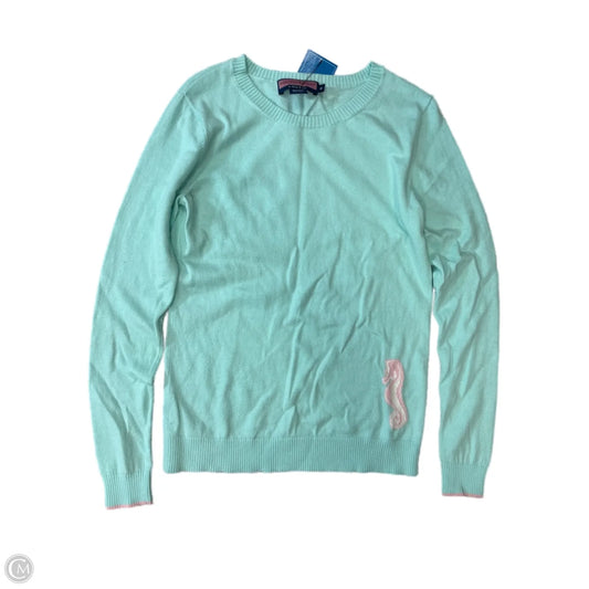 Sweater By Vineyard Vines In Teal, Size: M