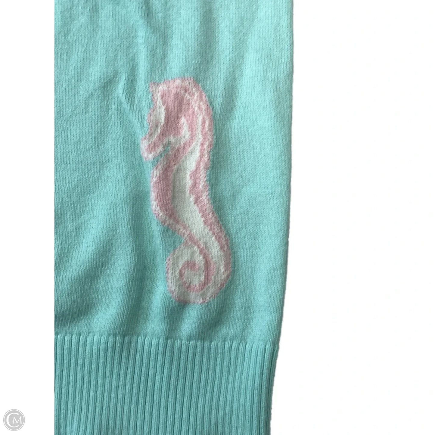 Sweater By Vineyard Vines In Teal, Size: M