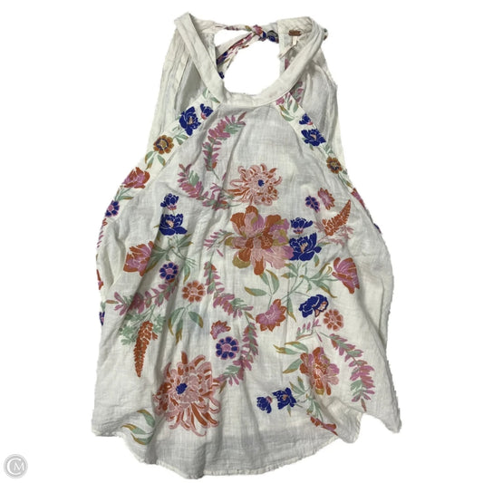 Top Sleeveless By Free People In Cream, Size: L