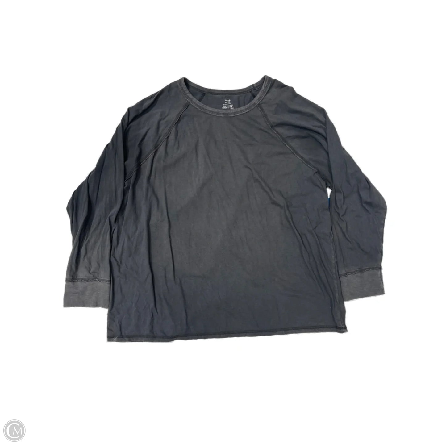 Top Long Sleeve By Aerie In Grey, Size: Xxl