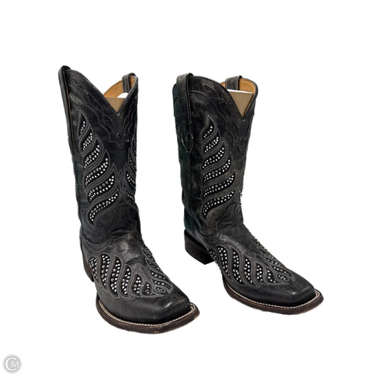 Boots Ankle Heels By Corral In Black, Size: 11