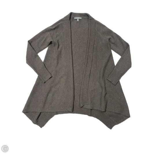 Sweater Cardigan Designer By Neiman Marcus In Brown, Size: S