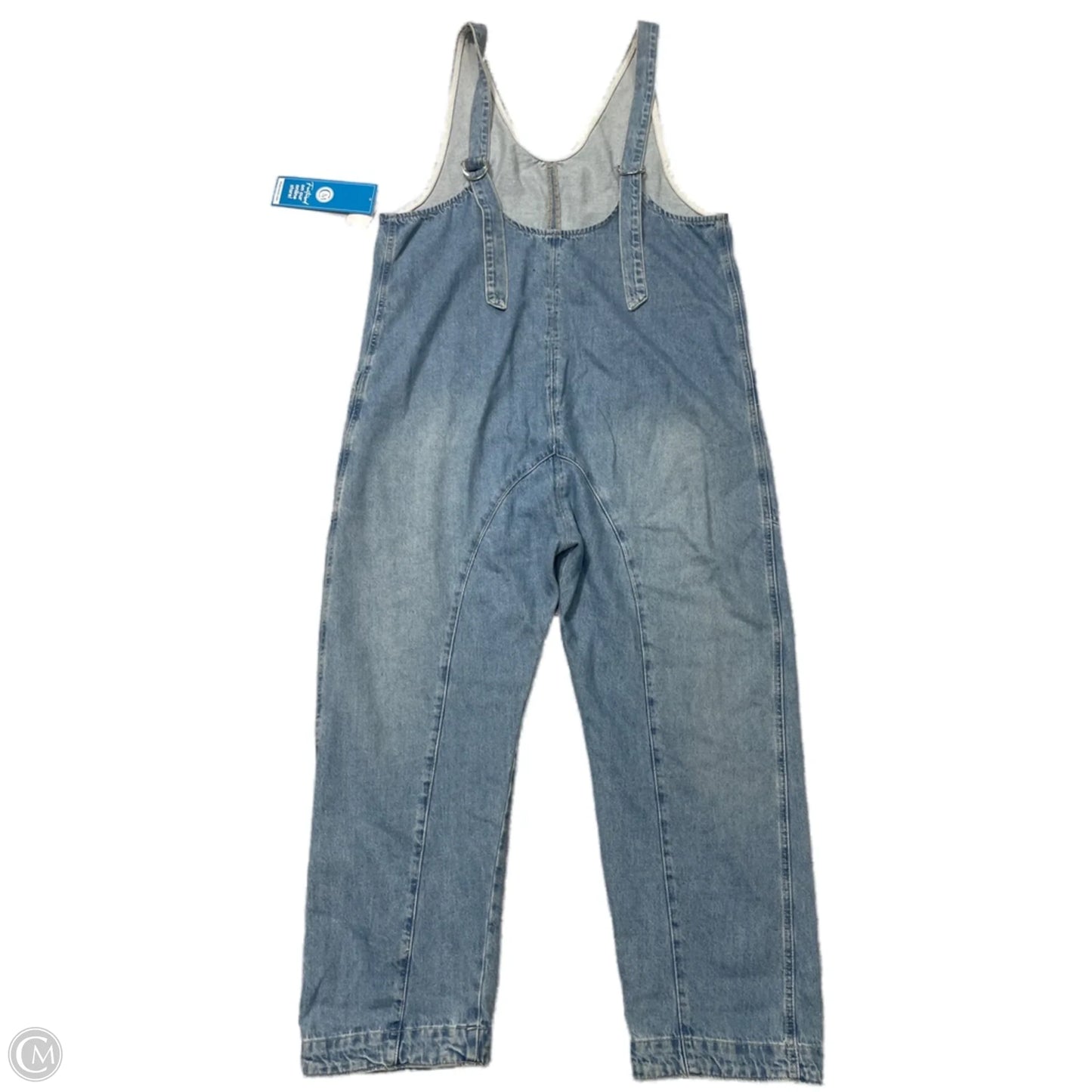 Overalls By Free People In Blue Denim, Size: L